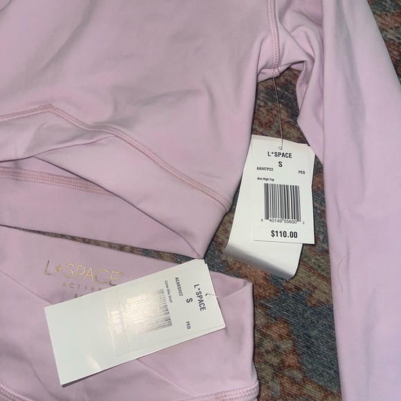 NWT L*Space Workout Set - Peony - Picture 3 of 7